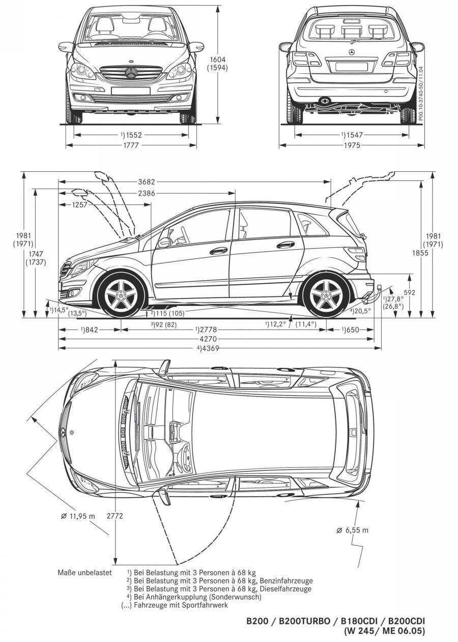  Mercedes-Benz B-Class 2006 года  (фото 199 из 211)